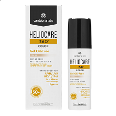 HELIOCARE 360º Color Gel Oil-Free Pearl Sunscreen SPF 50+ (Cantabria Labs))      SPF 50+ ()